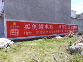 南部墙体广告公司全面解决农村墙体广告痛点