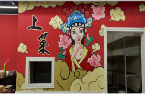 南部墙体彩绘的发展和应用