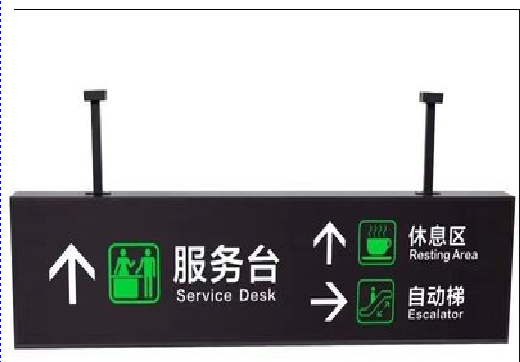 南部吊牌灯箱制作流程。