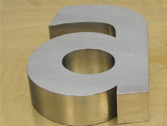 南部不锈钢字制作介绍。