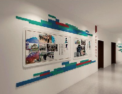 南部企业文化墙用什么材料好？